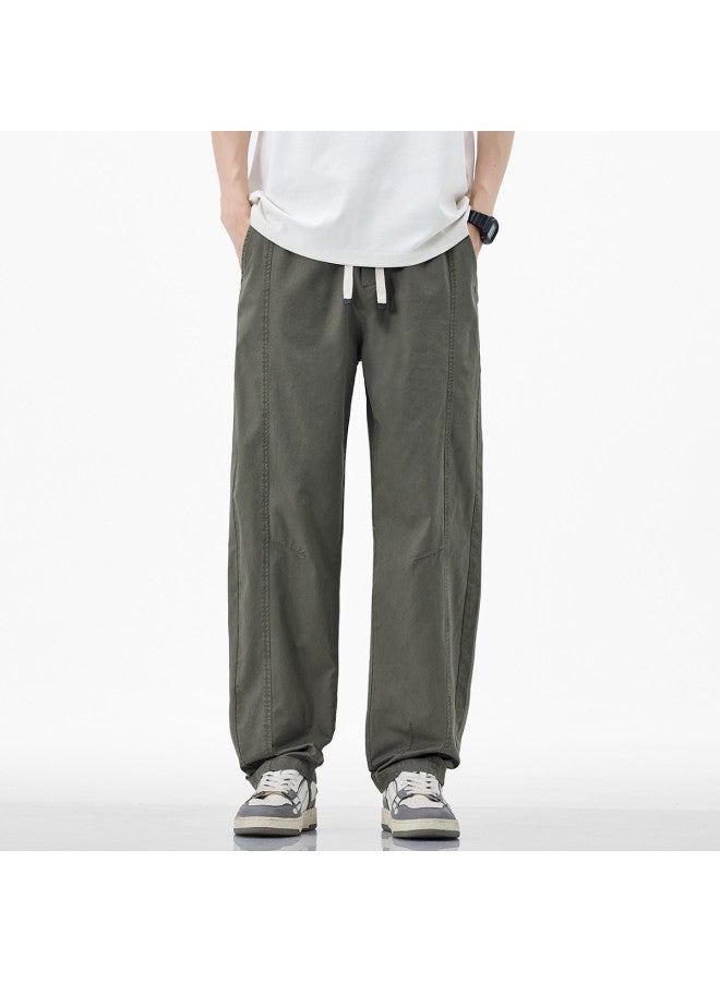 EPTISON سروال كارجو كاجوال للرجال - 2025 صيف خفيف الوزن قابل للتنفس مريح بنطلون ساق مستقيم متعدد الاستخدامات رياضي - Image 2