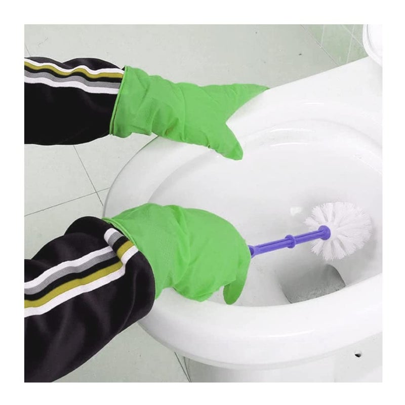 KBA Brothers Multipurpose NonSlip Rubber Reusable Gardening Dishwashing Scrubbing Cleaning Gloves Pack Of 1  - Image 3