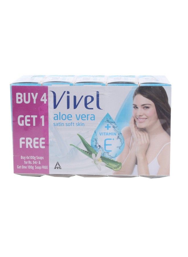 Vivel Soap Aloe Vera 4X100G Pack - Image 3