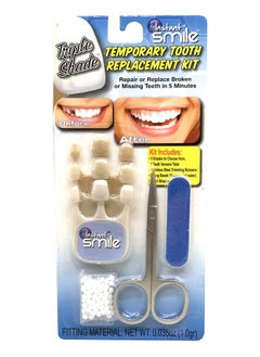 Triple Shade Temporary Tooth Kit - Replace A Missing Tooth In Just 5 Minutes!