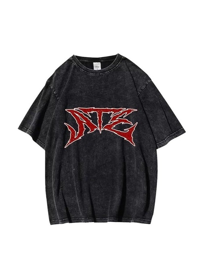 Stray Kids Inspired ATE Vintage T-Shirt – Retro Distressed Unisex Tee for STAYs | Soft Cotton K-Pop Fan Merch for Men & Women