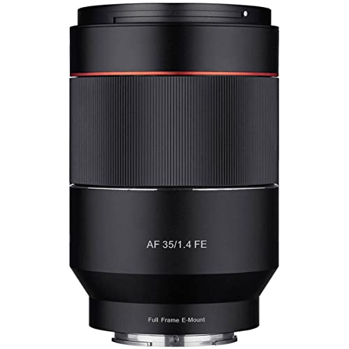 Samyang SYIO3514-E AF 35mm f1.4 Full Frame Lens for Sony E/FE Mount Cameras - Auto Focus, Wide Angle, Fast F1.4 Aperture, Quiet Internal Focusing, Ultra Multi-Coating (Black) - Image 2