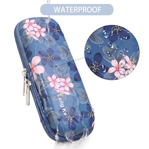 BOMKEE Insulin Cooler Travel Case, Diabetic Insulin Pen Carrying Case Portable Insulin Cooling Bag Organizer for Diabetic Supplies with 2 Ice Pack - Image 5