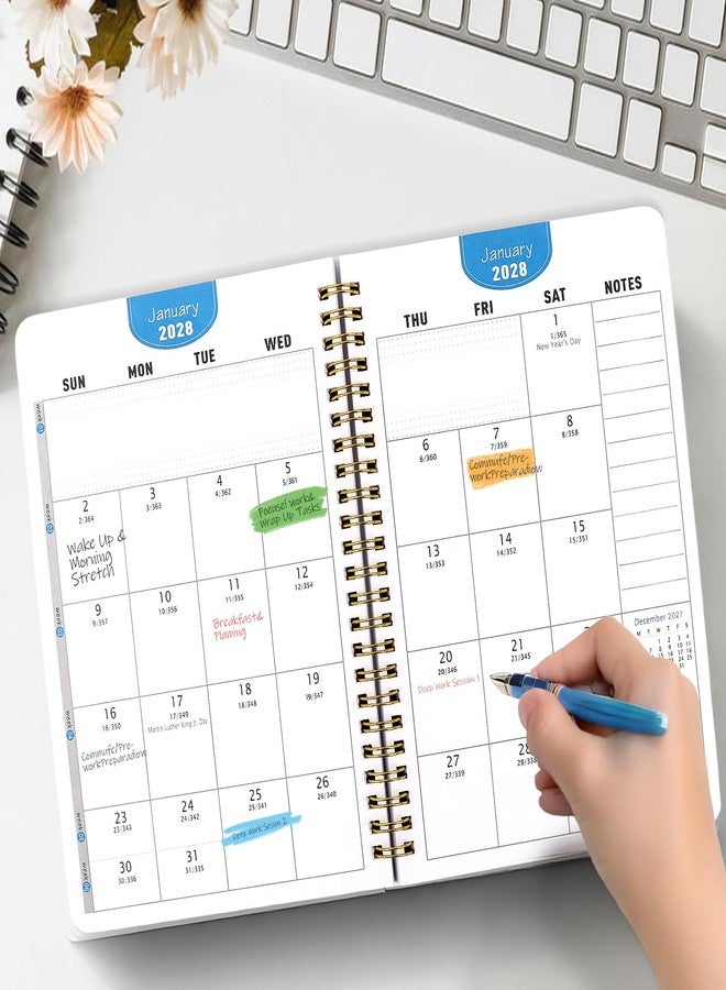Aosemili 5-Year Monthly Planner 2026-2030, A5 Size, 60-Month Calendar with To-Do List, Spiral Bound Writing Plannner - Image 3