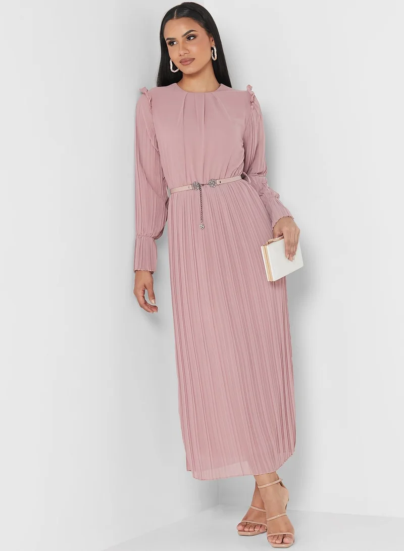 Khizana Pleated Dress