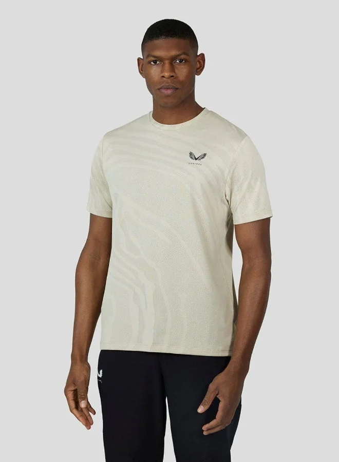 CASTORE Sand Classic Core Tech Tee