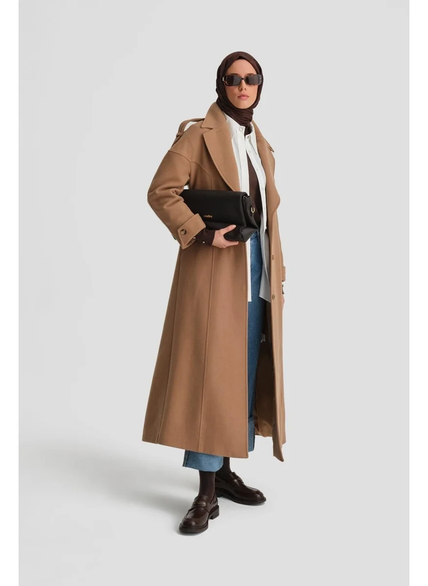 ARMINE Cup Cut Coat 24K8107 Camel