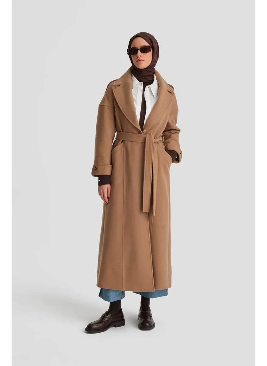 ARMINE Cup Cut Coat 24K8107 Camel