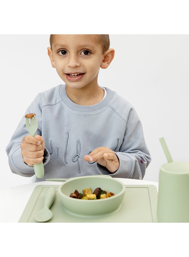 ازبيز EZPZ - أدوات الطعام السعيدة - سيج - Image 5