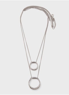 ELLA Layered Pendant Necklace  - Image 1