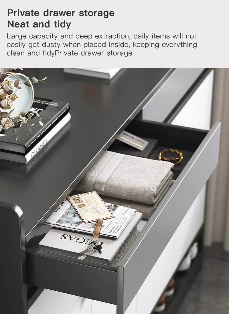 Sharpdo Modern Simple Household Large Capacity Entrance Shoe Cabinet Storage Cabinet - Image 5