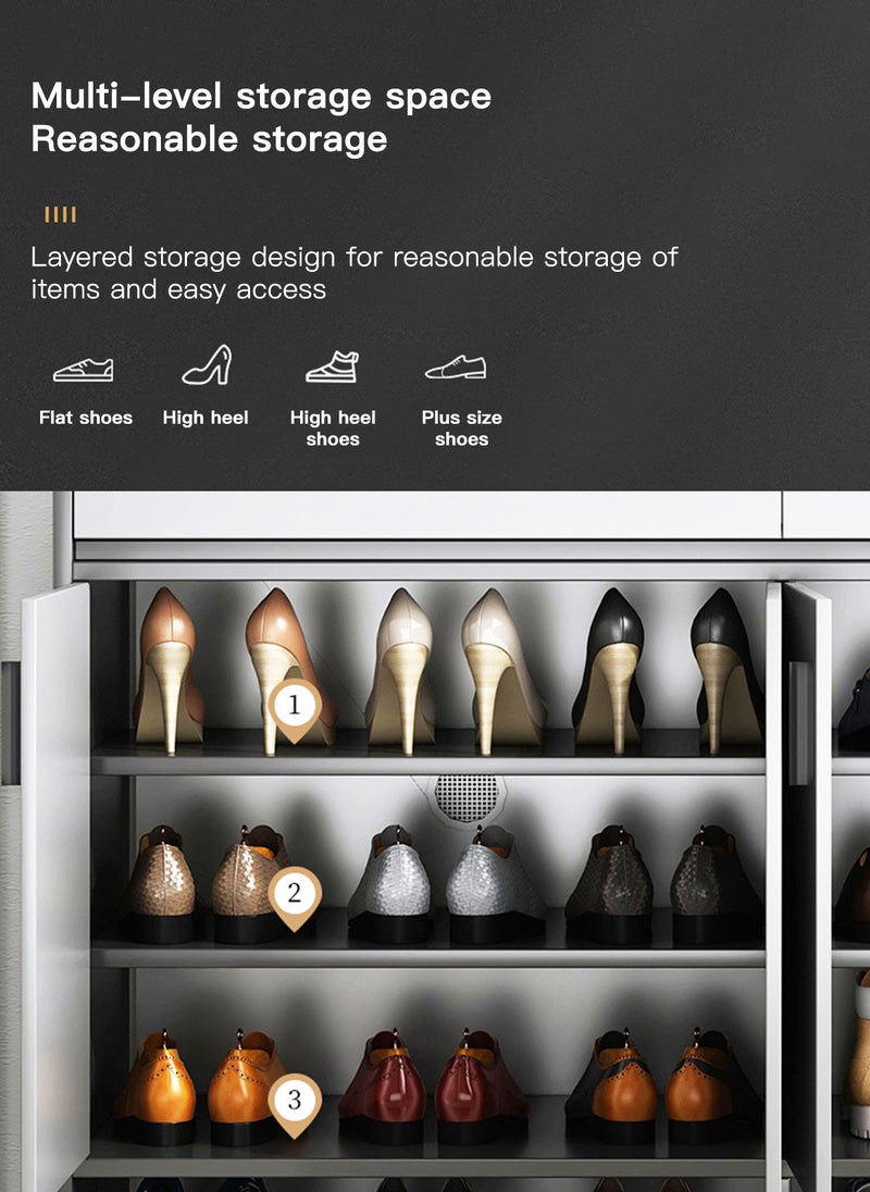 Sharpdo Modern Simple Household Large Capacity Entrance Shoe Cabinet Storage Cabinet - Image 3