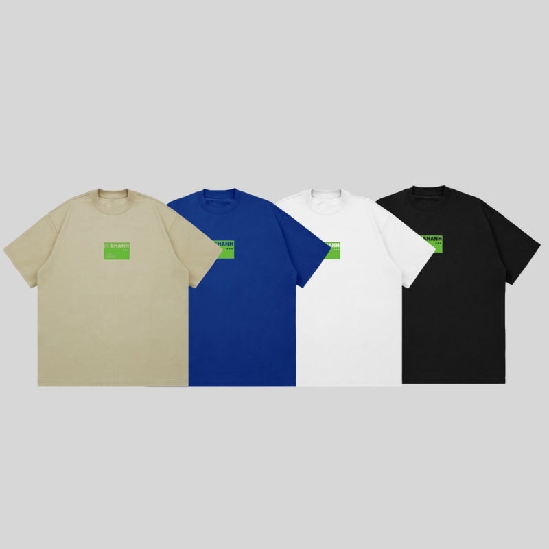 Oversize Heavy Pound 260G American Retro Letter Printed Short Sleeve T-Shirt Loose Men'S And Women'S - Image 2