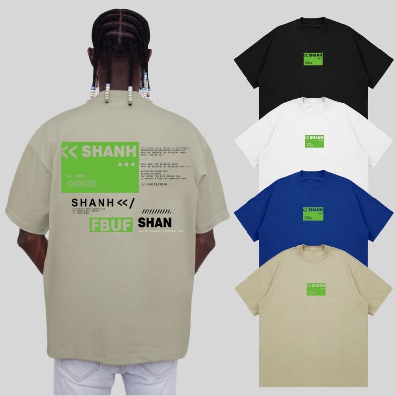 Oversize Heavy Pound 260G American Retro Letter Printed Short Sleeve T-Shirt Loose Men'S And Women'S - Image 3