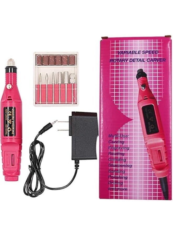 نيوبيكا مجلخة اظافر كهربائية دوارة مزودة برؤوس لتقليم الاظافر للمانيكير والباديكر من نيوبيكا - Image 1