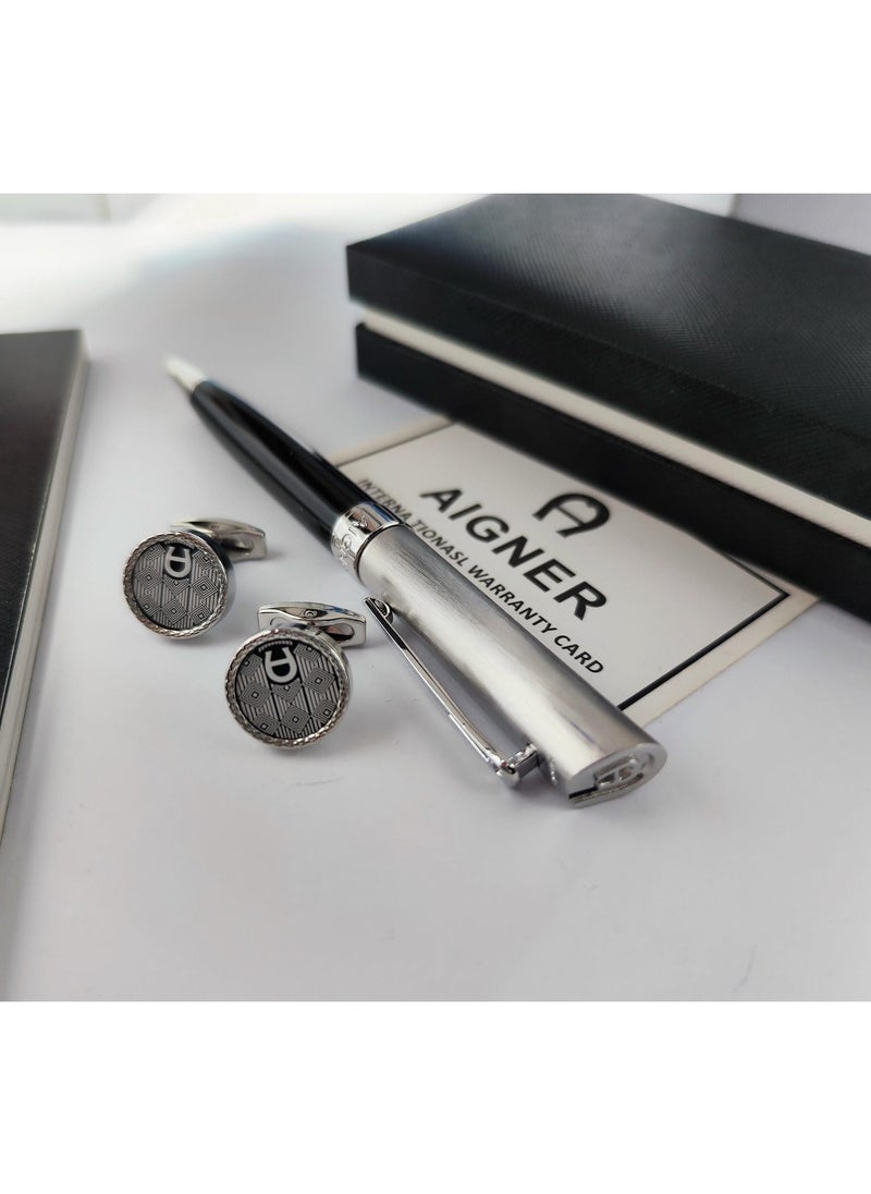 AIGNER - A set of Aigner pen and cuff - Image 1