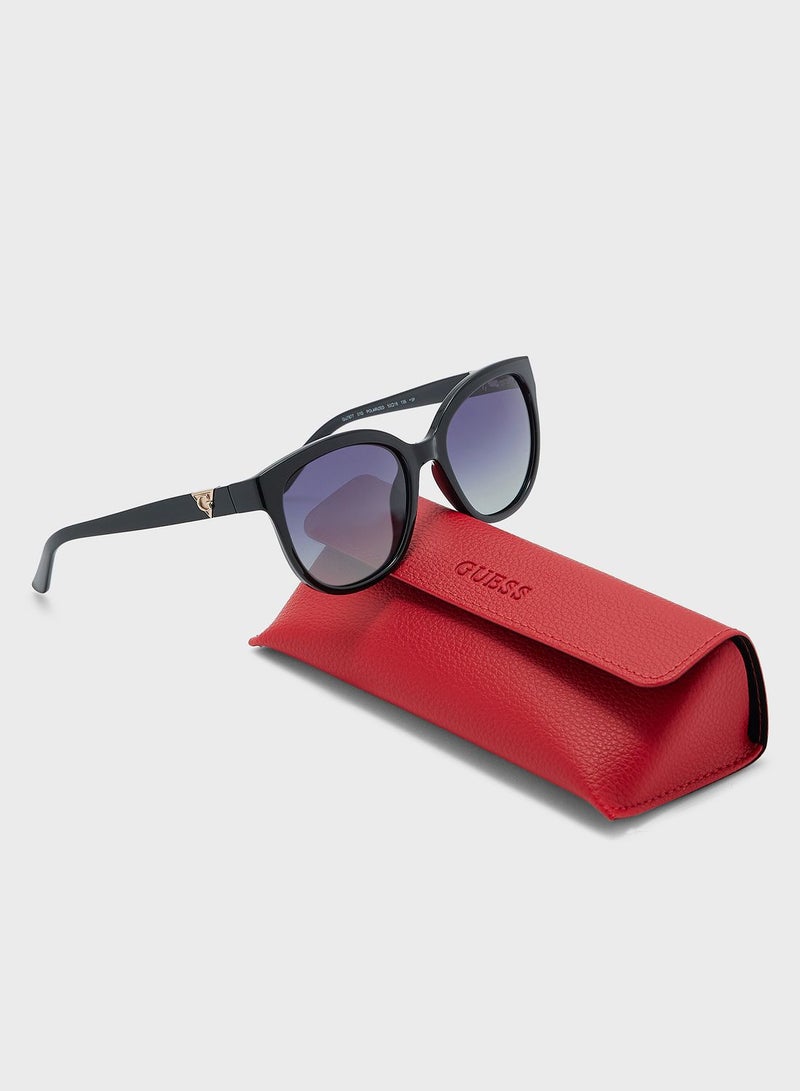 جس نظارة شمسية بإطار كامل وألوان متدرجة - Image 5