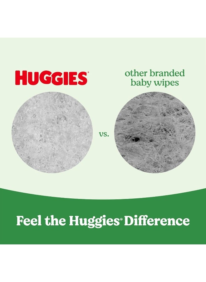 Huggies Natural Care Sensitive Baby Wipes, Unscented, Hypoallergenic, 99% Purified Water, 12 Flip-Top Packs (768 Wipes Total), Packaging May Vary - Image 5