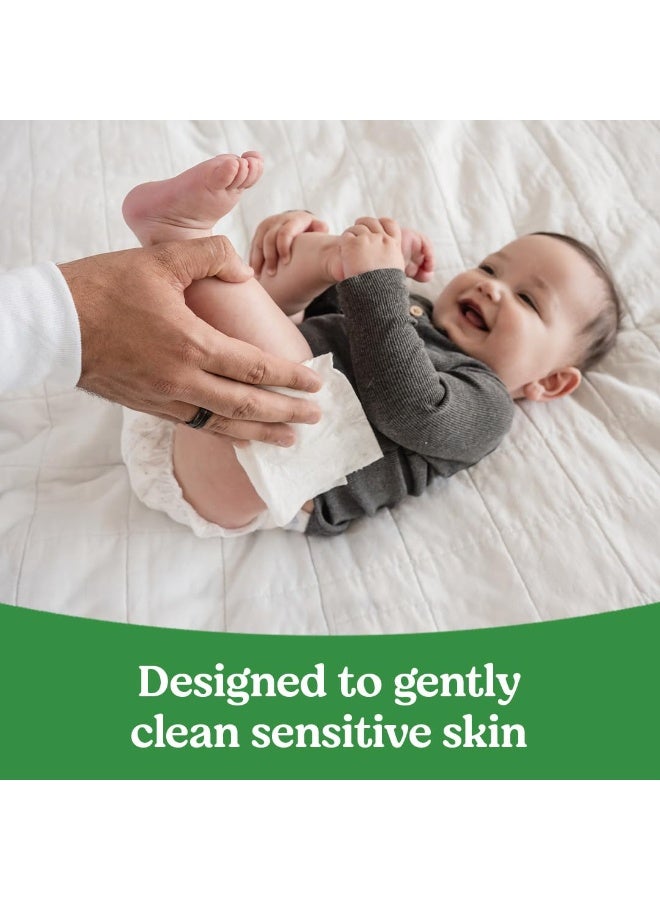 Huggies Natural Care Sensitive Baby Wipes, Unscented, Hypoallergenic, 99% Purified Water, 12 Flip-Top Packs (768 Wipes Total), Packaging May Vary - Image 3