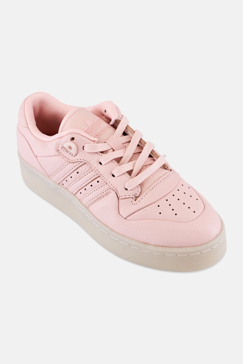 adidas Originals Men Rivalry Lux Low Lace Up Basketball Shoes, Pink - Image 1