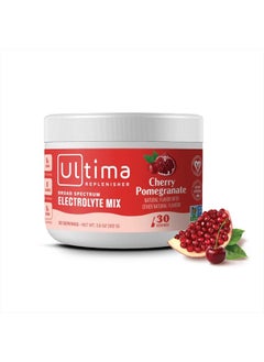 Ultima Replenisher Daily Electrolyte Drink Mix, Cherry Pomegranate, 30 Servings, 3.6 oz (Pack of 1)  - Image 1