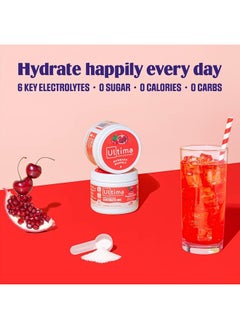 Ultima Replenisher Daily Electrolyte Drink Mix, Cherry Pomegranate, 30 Servings, 3.6 oz (Pack of 1)  - Image 2