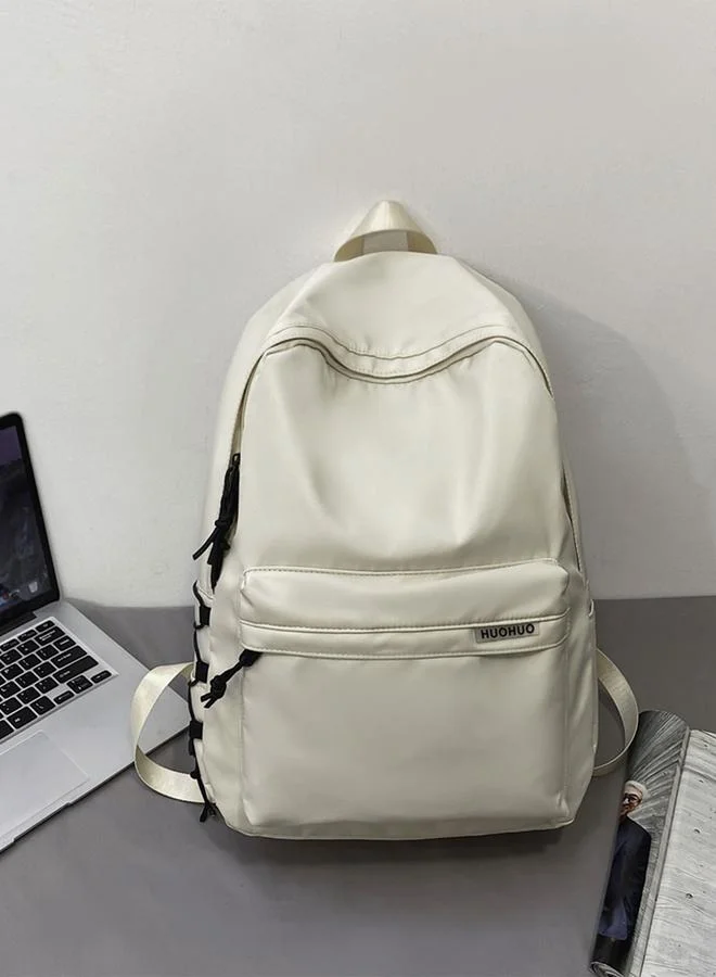 Take Two Solid Zip Closure Backpack