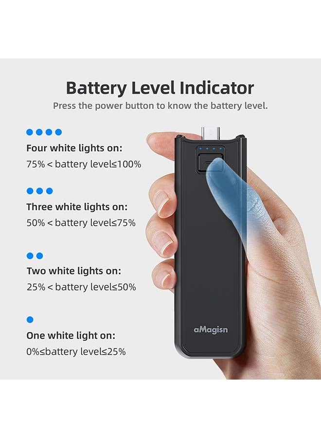 aMagisn - aMagisn Premium Power Bank for DJI Osmo Pocket 3 - Essential Accessory for DJI Action Cameras - Image 1