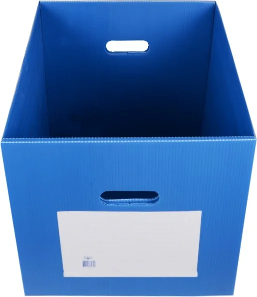 Temel Basic Archive Box 5 Folder Capacity Blue 5 Pieces
