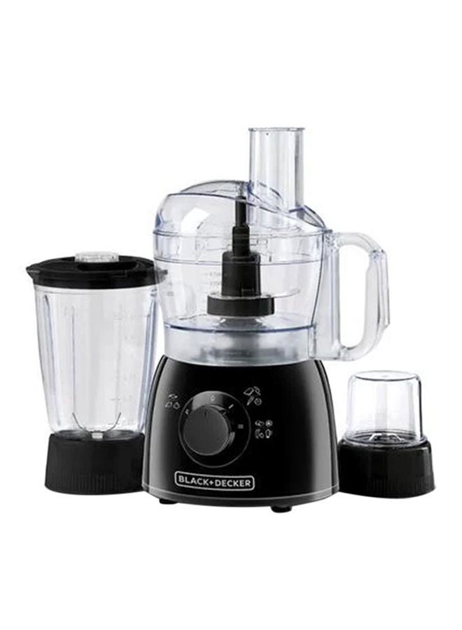 BLACK+DECKER Food Processor 29 Functions 4-in-1 (Blender + Grinder + Dough Maker + Food Processor) 1.2 L 400 W KR42-B5 Black - Image 2