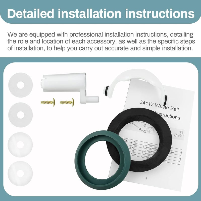 MONST 34117 Waste Ball Seal Kit for Thetford Toilets - Image 5