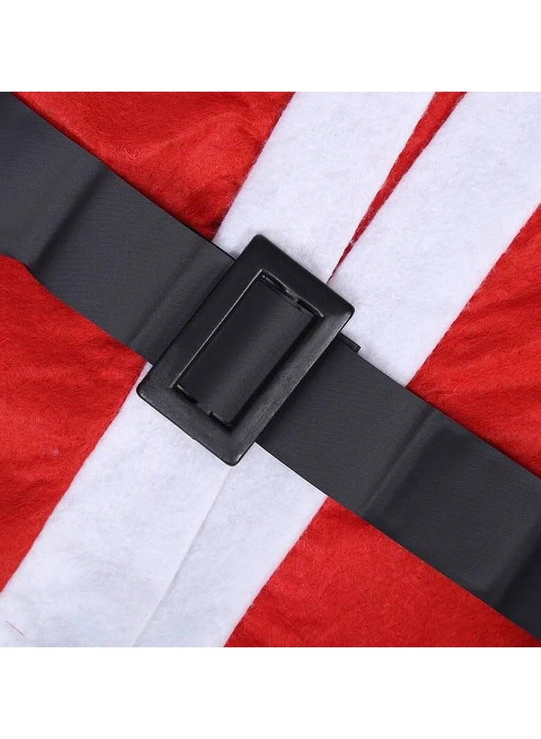 Santa Claus Christmas clothes, red cloth clothes, Santa Claus suit for my children, from the age of 10 to 13 years - Image 3