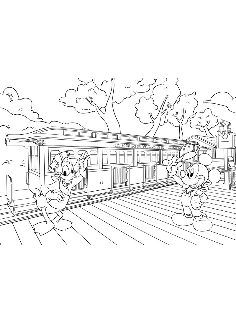 Disney: Disneyland Paris Colouring Book  - Image 2