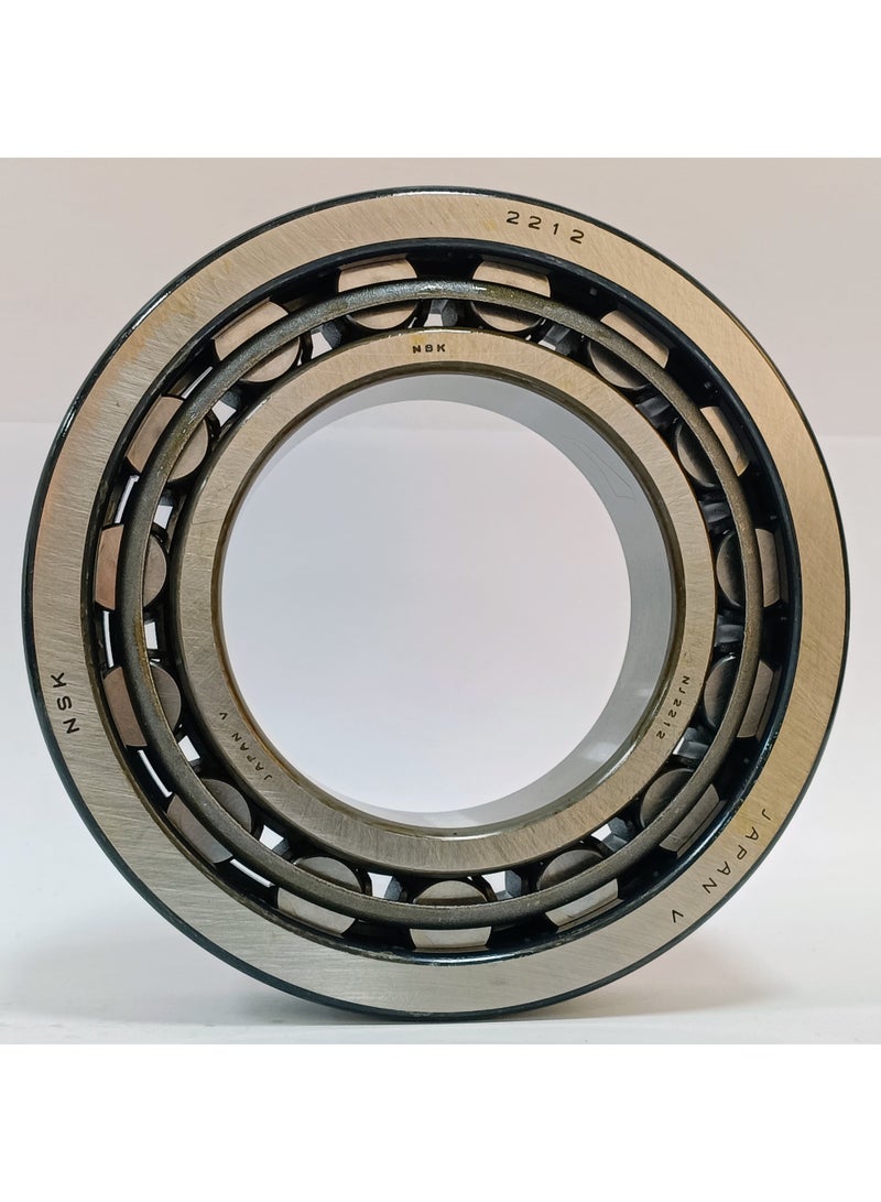 NSK رمان بلي أصلي  بكرات أسطوانية NSK NJ 2212 W - سلسلة 2200 العريضة - سعة تحميل عالية - مقاس 60x110x28 ملم - أصلي صنع في اليابان - Image 2