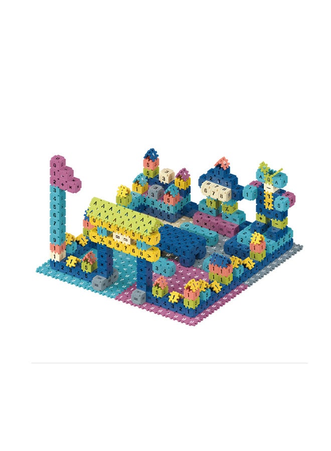 Diy 3.6 Square Building Blocks In Morandi Color Series, Children's Early Education Educational Assembly And Construction Toy Set - Image 5