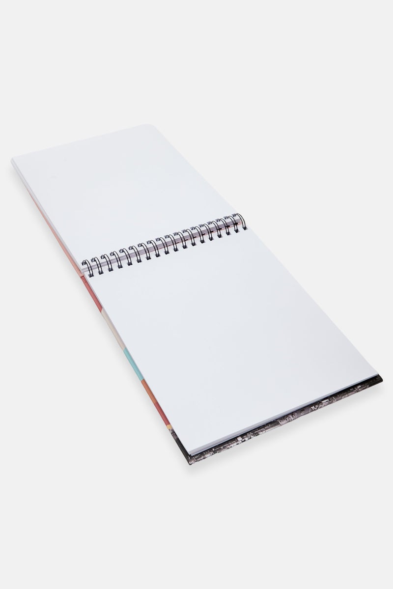 VOTUM Eiffel Tower Spiral Sketchbook, Light Pink - Image 3