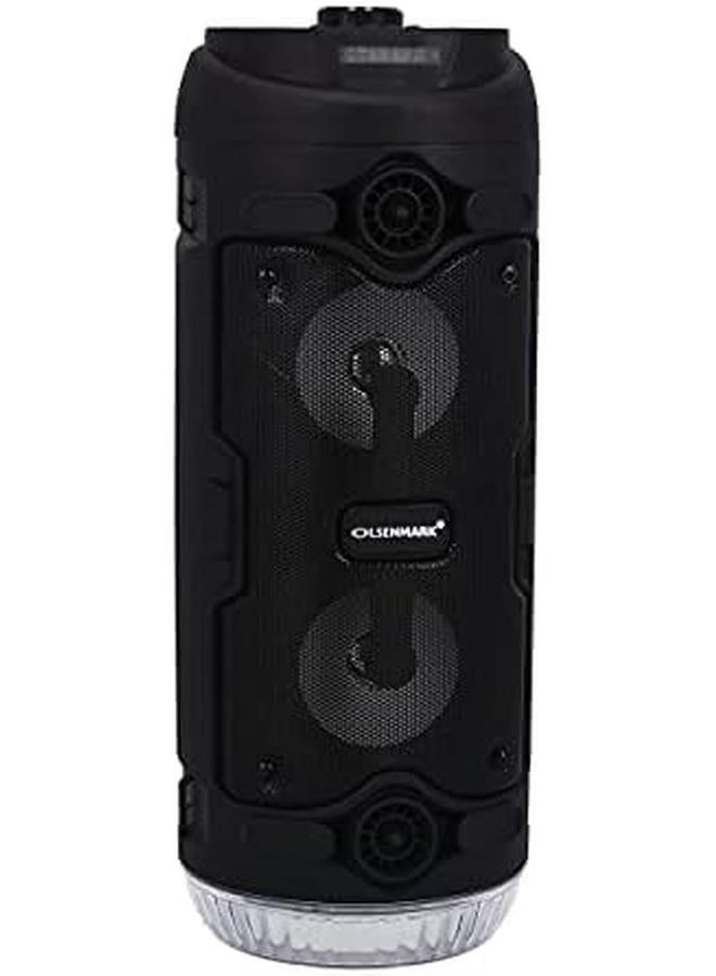 أولسنمارك مكبر صوت محمول قابل للشحن مع بطاقة USB Sd Fm وميكروفون بلوتوث عن بعد موديل No Omms1152 - Image 2