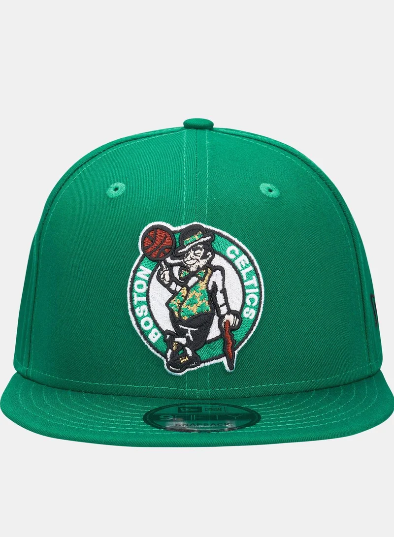 نيو ايرا Men's NBA Boston Celtics Rear Logo 9FIFTY Cap