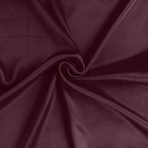 Oussum Satin Pillow case Soft & Comfortable Silk Pillowcase Solid Pillow Cover Single Pcs with Free Scrunchie (Grape Wine, Standard Size (20"x26") - Image 5