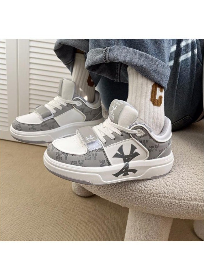 KUYING New Thick Sole Elevated Board Shoes  - Image 4