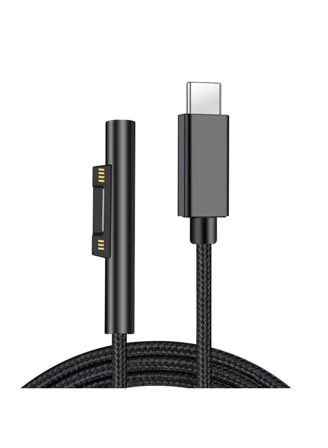 Type-C For Microsoft Magnetic PD Decoy Charging Line Surface RT RT2 Pro2 12V2A/3.6A-Color:Microsoft 3/4/5/6 Universal 15V 2 M