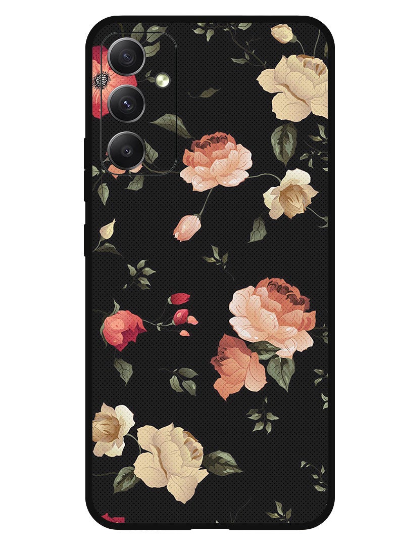 Theodor Protective Case Anti Scratch Shock Proof Bumper Cover For Samsung Galaxy M34 5G Colourful Lotus  - Image 1