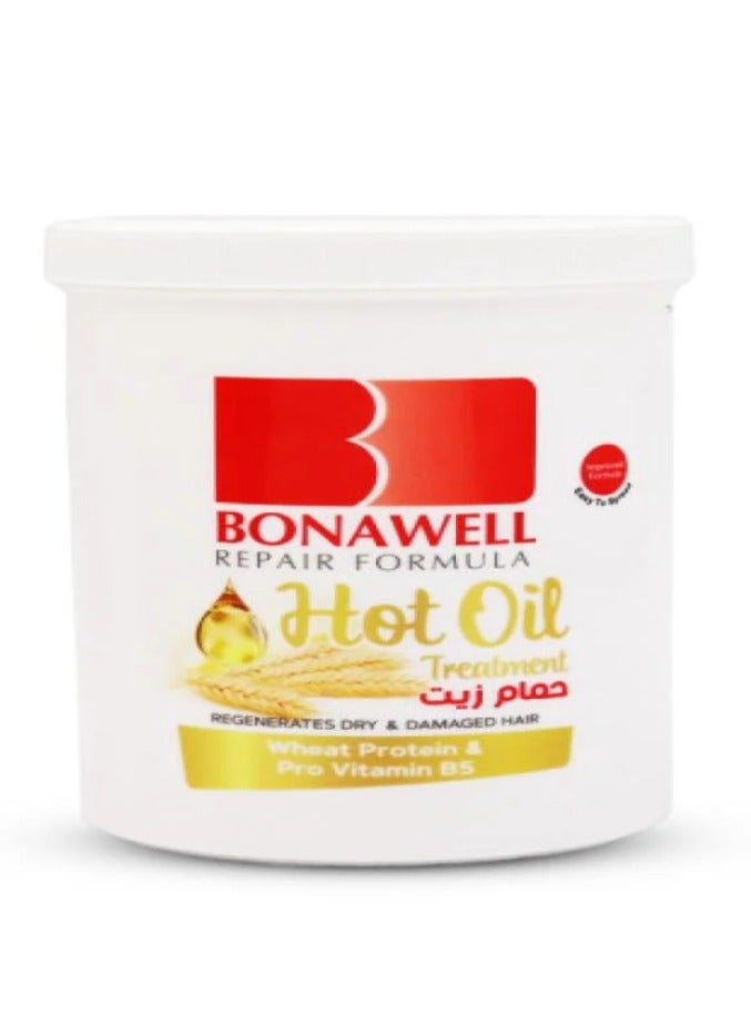Bonawell Hot Oil Treatment with wheat protein and pro-vitamin B5