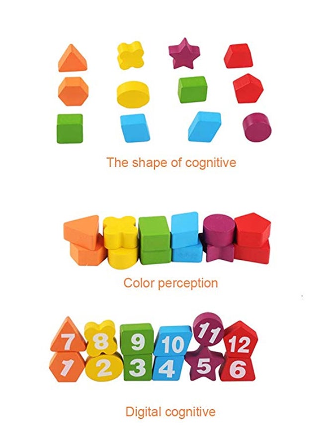 Digital Cartoon Block Clock Educational Toy - Image 3