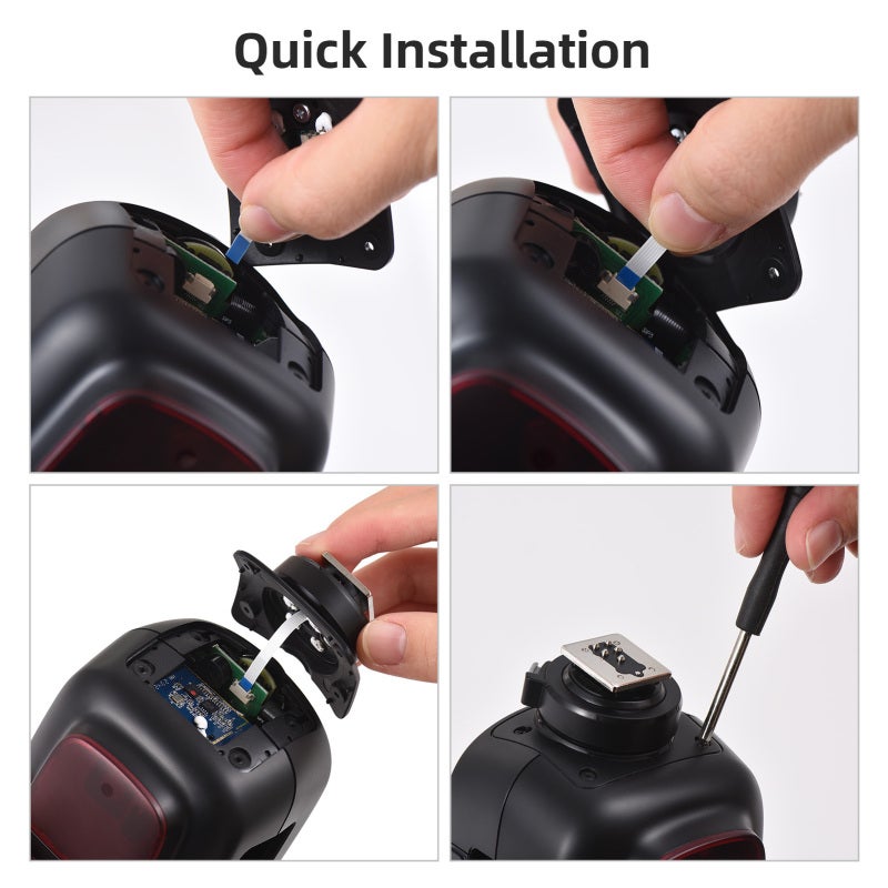 بديل قدم قاعدة الحوامل الساخنة V1S - سهل التركيب دون إتلاف الفلاش لفلاش الكاميرا V1S/V860III-S - Image 3