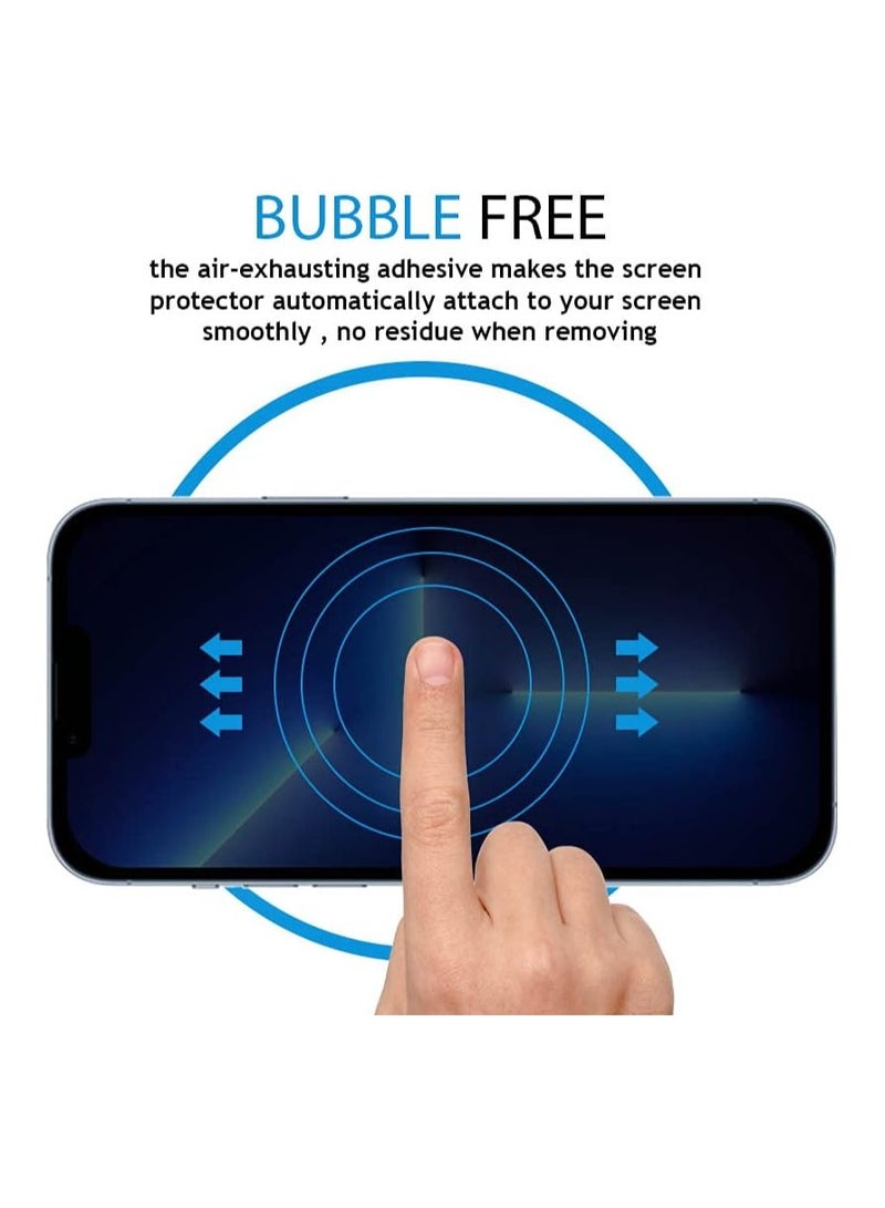 Private Screen Protector For iPhone 13 Pro Max, 9h tempered glass screen protector, Ultra HD Glass, Eazy Installation, Anti Shock Screen, Anti Scratch Protection, Compatible With iPhone 13 Pro Max  - Image 4