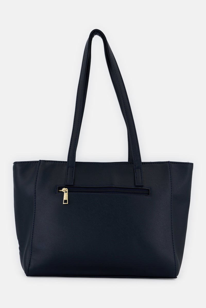 Lavie حقيبة يد بشعار العلامة التجارية للنساء، كحلي - Image 2