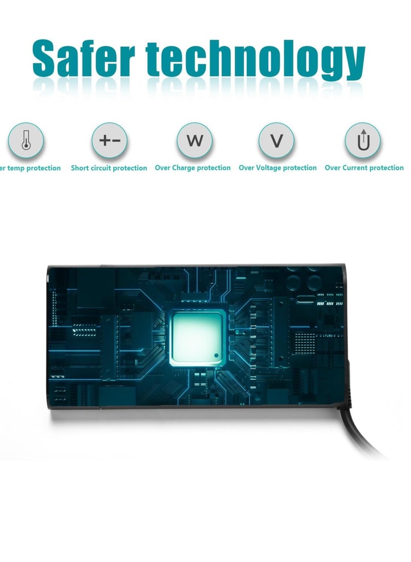 240W AC Charger Suitable for Dell Alienware Series 13 15 17 M15 M17 Precision 540 7550 7710 7720 7730 7740 7750 7760 7770 7670 7660 G16 G15 G15 Gaming Laptop Power Supply Cord 7 G5 G3 - Image 3