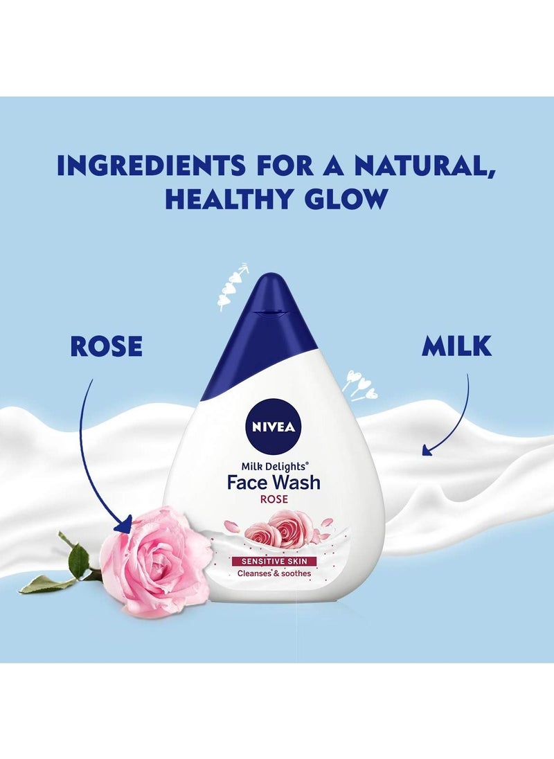 Women Face Wash for Sensitive Skin Milk Delights Rose 100 ml - pzsku/ZD9DA6A79DF5E01811114Z/45/_/1694440060/5937887f-13b0-4c30-90e0-f598d5acd99d