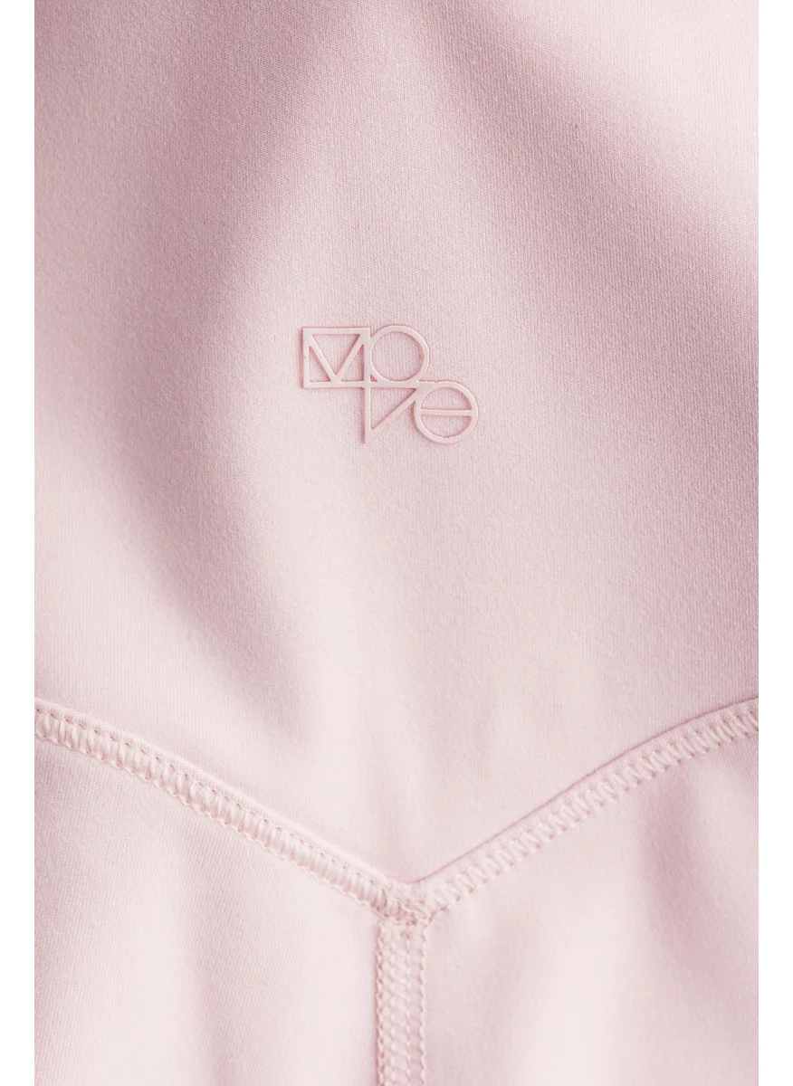 H&M Capri Sports Leggings In Softmove